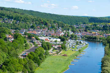Die Weser bei Bad Karlshafen