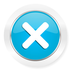 Fototapeta premium cancel icon x sign