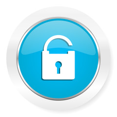 padlock icon secure sign