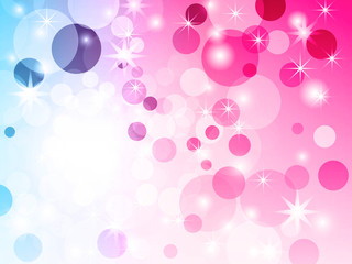 Abstract bokeh vector background.