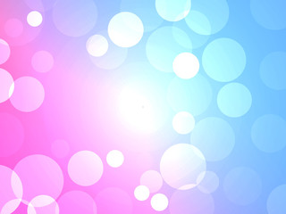 Abstract bokeh vector background.