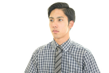 笑顔のビジネスマン