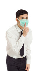 Model isolated with a secret