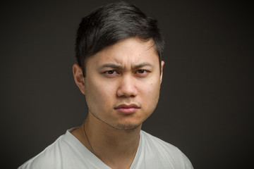 Obraz premium Model sadness upset worried