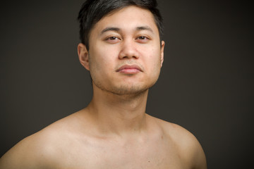 Obraz premium Model expressing positivity