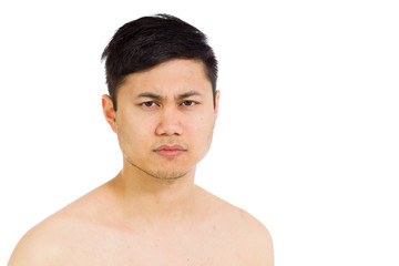 Model sadness upset worried