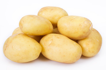 Raw potatoes