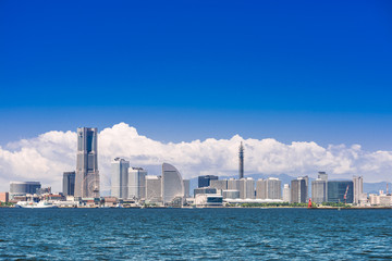 Naklejka premium Yokohama Minatomirai 21