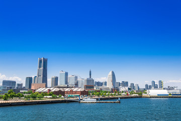 Fototapeta premium 横浜 みなとみらい21