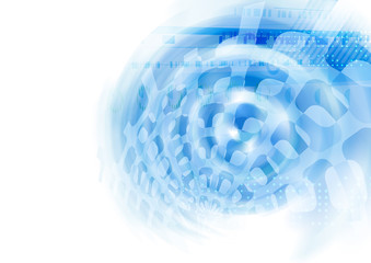 Abstract blue background