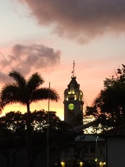 Aloha Tower at sunset