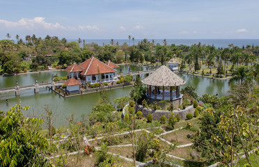 Wasser Tempel Bali 