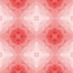 Fototapeta premium Seamless mosaic pattern or background in red