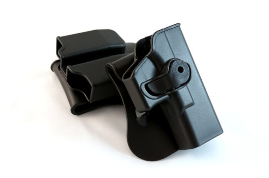 Holster on white background