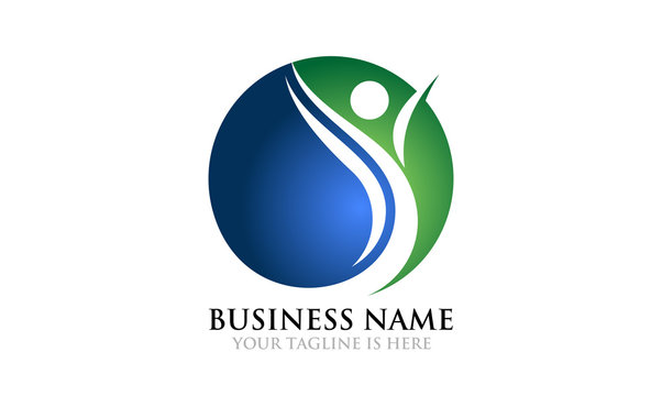 Abstract People Business Logo