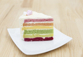 rainbow cake