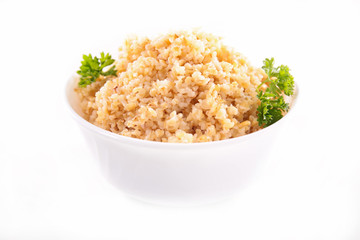 bowl of quinoa