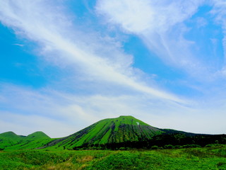 Fototapeta premium 阿蘇杵島岳