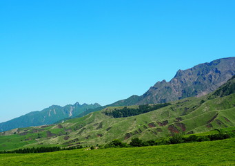 Obraz premium 阿蘇山