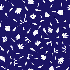daisies. seamless pattern