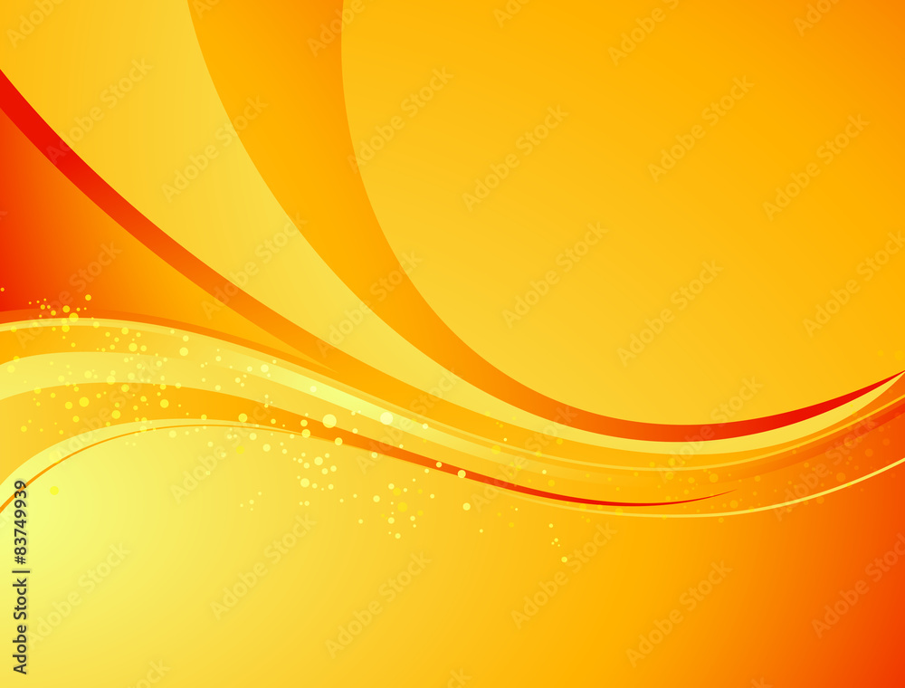 Poster abstract curved lines background. template brochure design
