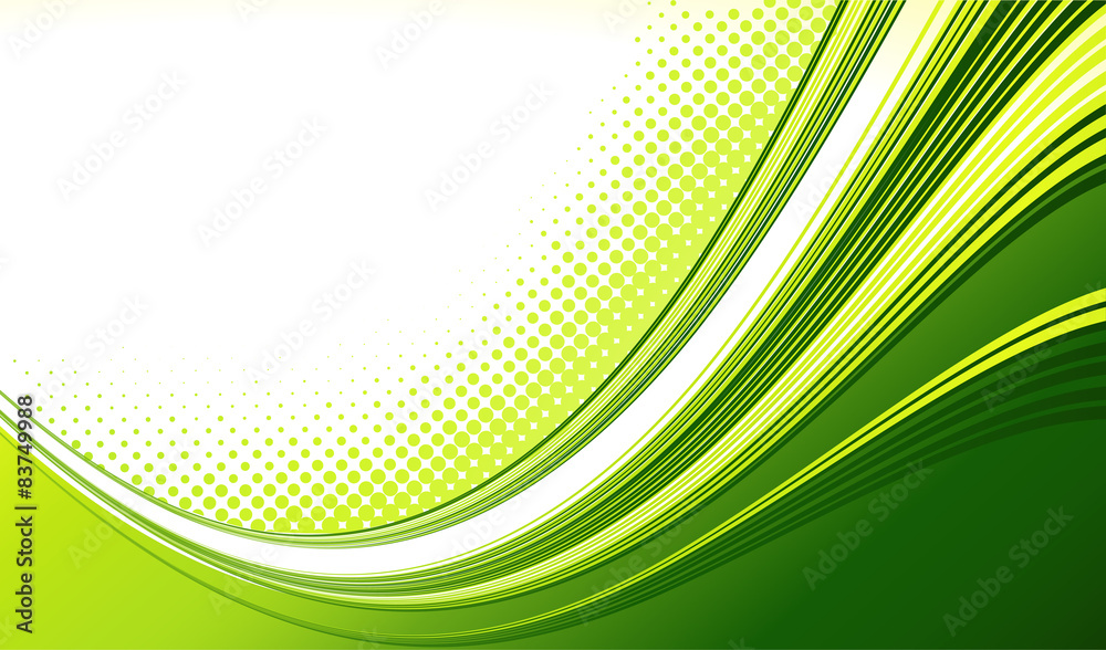 Poster abstract curved lines background. template brochure design