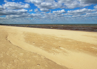 Baltic sea beach.