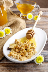 Muesli with honey