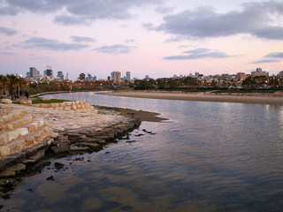 The Yarkon River Tel Aviv Israel