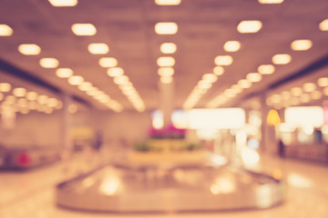 Blurred background : Blurred of light in the airport, Thailand