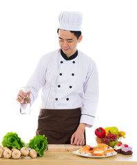 asian male chef