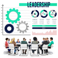 Leader Leadership Management Director Coach Concept