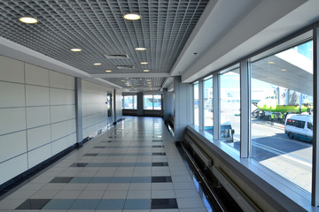 Terminal in the airport
