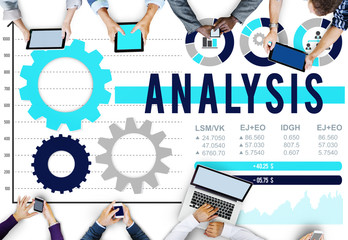 Analysis Analyze Business Information Data Concept