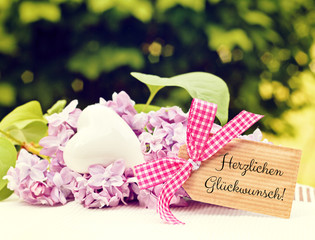 flower greeting card background for your text