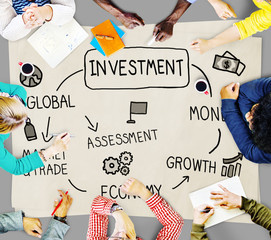 Investment Money Assessment Economy Market Trade Concept