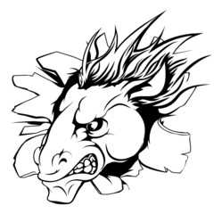 Horse sports mascot breakthrough