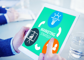 Marketing Strategy Branding Commercial Advertisement Concept