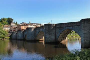 Fototapeta premium Vieux pont St Etienne à Limoges.(Haute-Vienne)