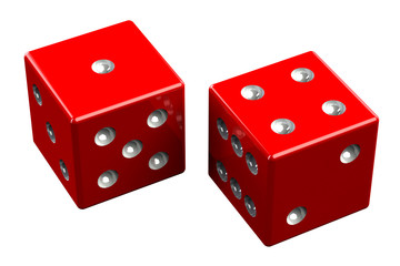 Pair of dice - Five