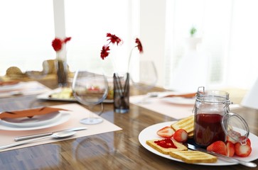 gemütliches Frühstück