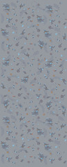 Seamless pattern in renaissance style. Floral seamless fabric