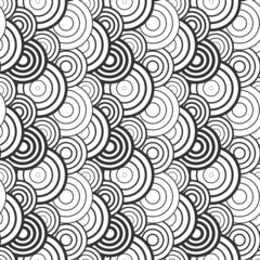 Seamless circles texture.