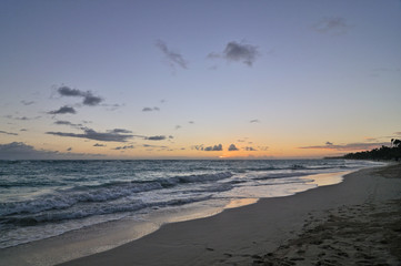 Sunrise in Punta Cana, Dominican Republic