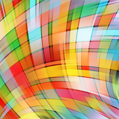 Colorful smooth light lines background