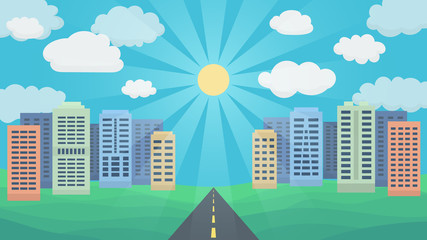 Obraz premium Landscape Background