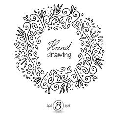 Decorative contour frame