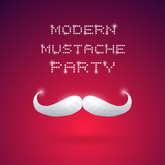 Modern Mustache Party