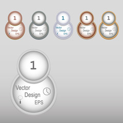 info graphics circles