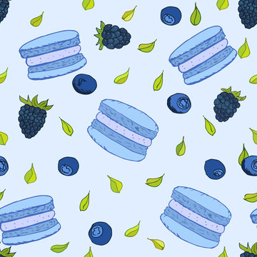 fresh macaroons pattern